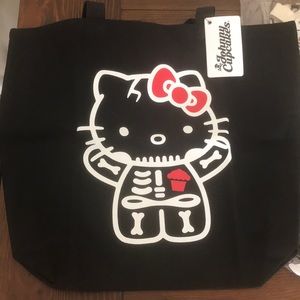 Johnny Cupcakes X Hello Kitty Totebag